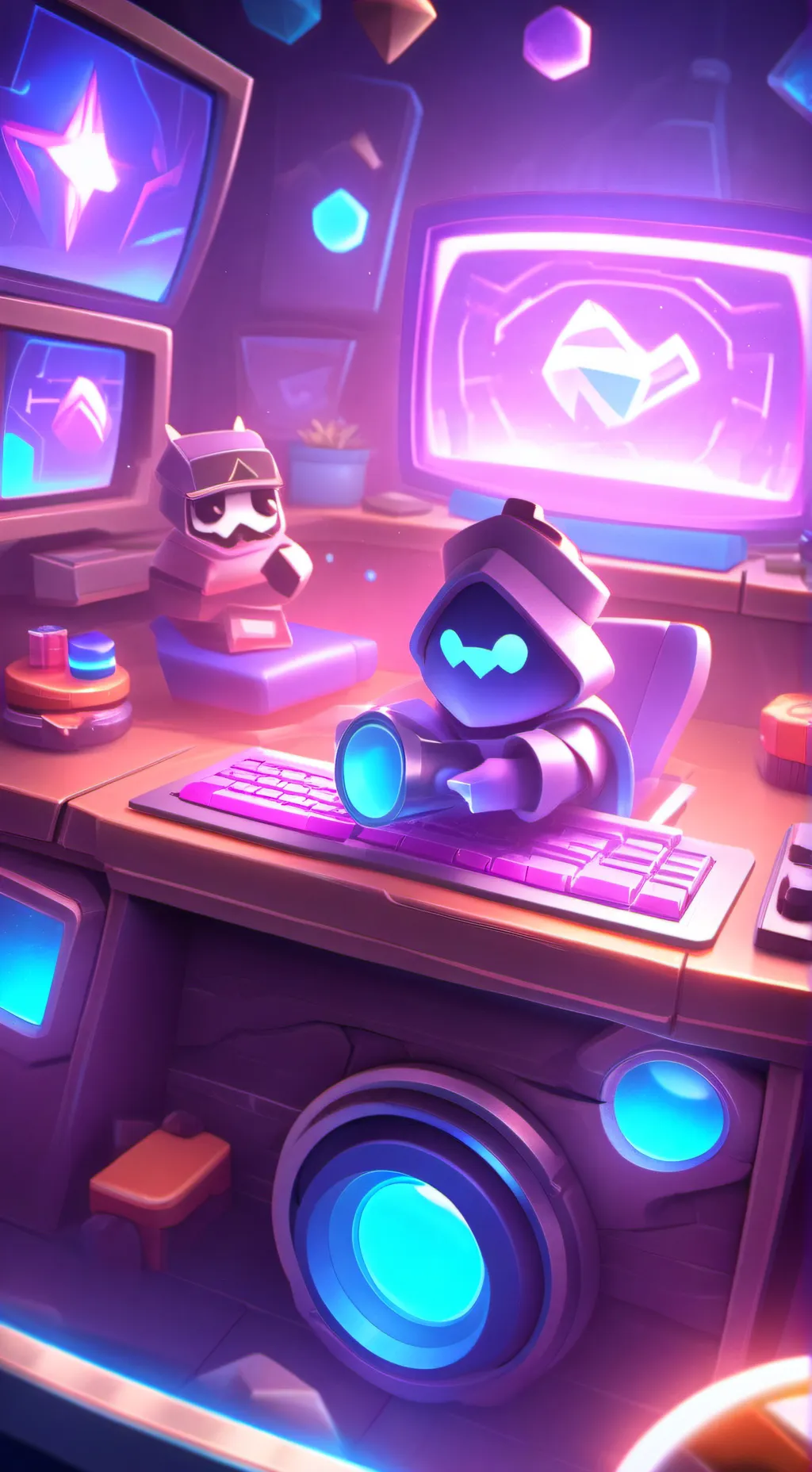 ai character: goob and shelly background