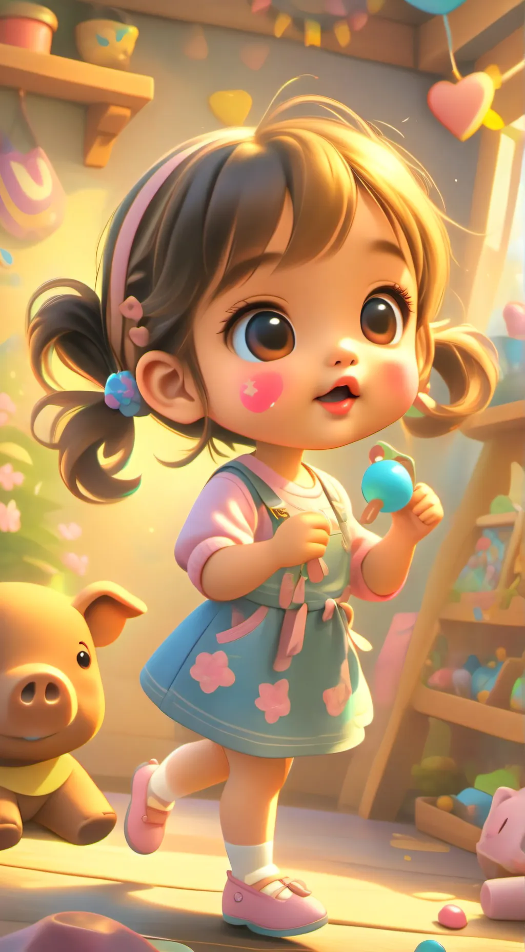 ai character: Katie background