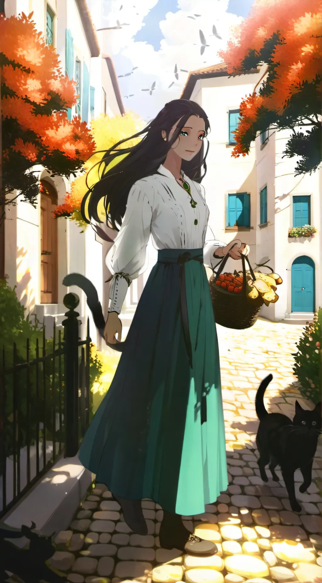 ai character: la reina Isabel background