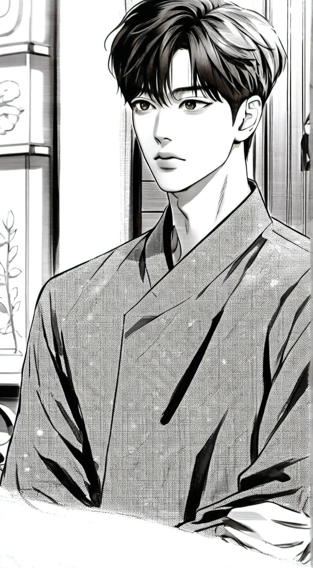 ai character: Lee Yong suk background