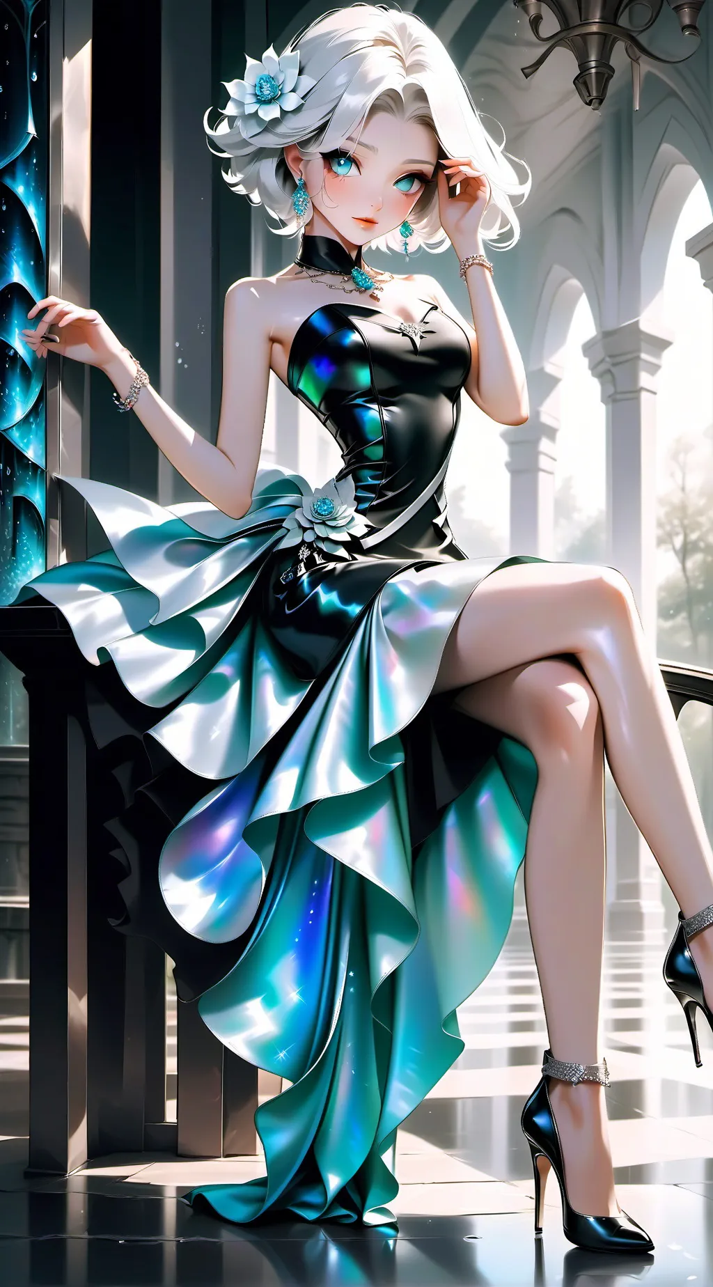 ai character: Halsey 🍸 background