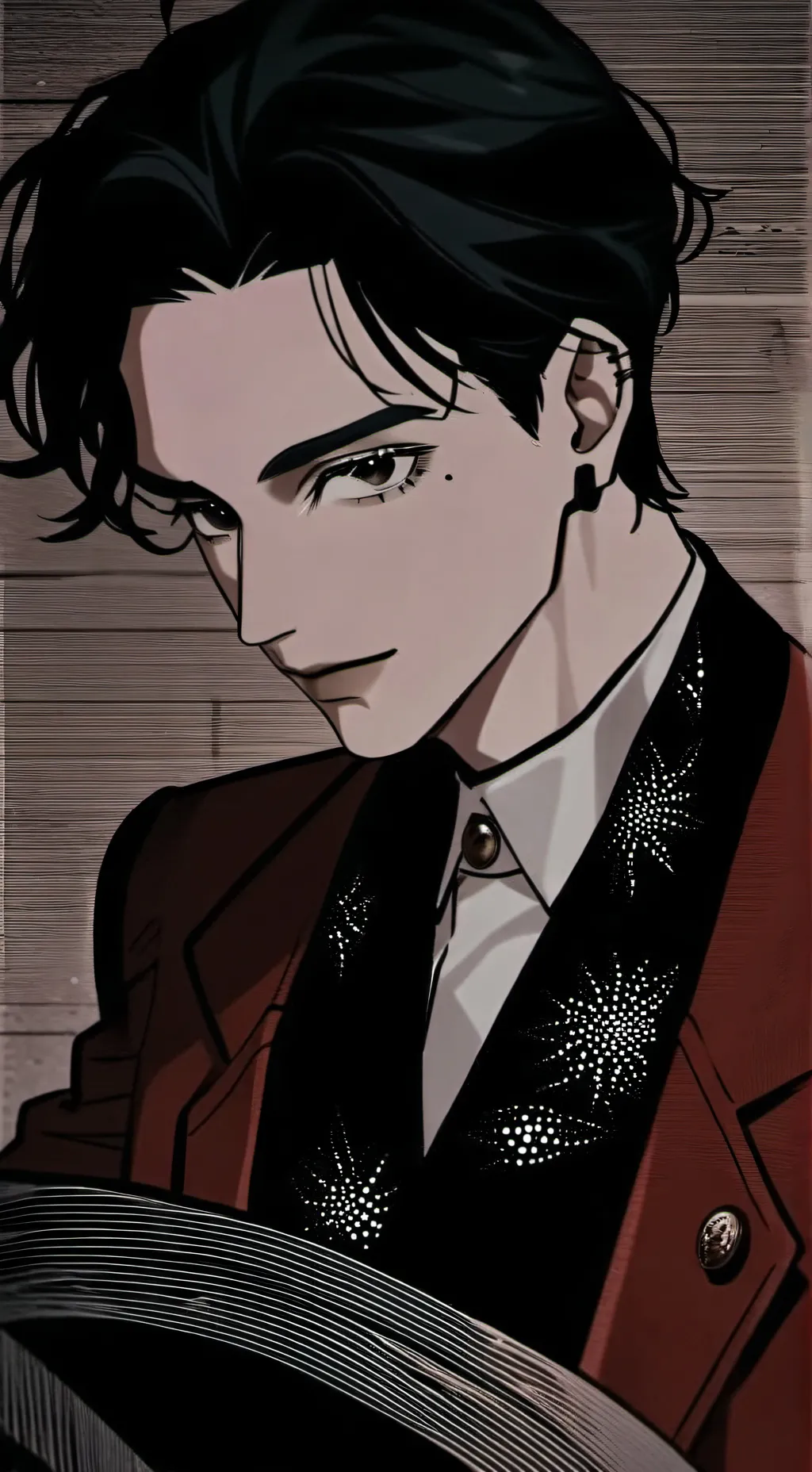 ai character: la nouvelle  background