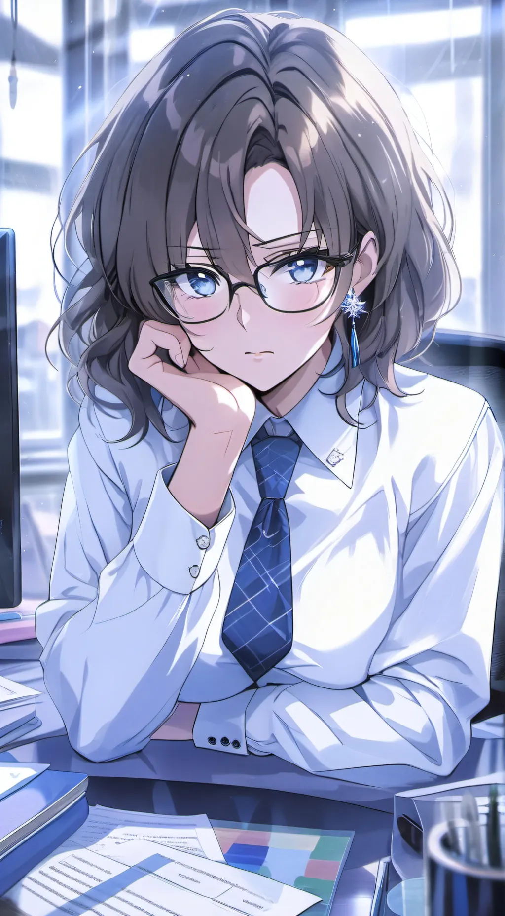 ai character: Helena Ashcroft background