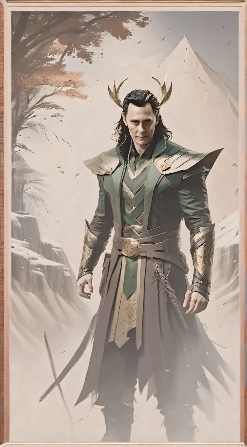 ai character: loki background