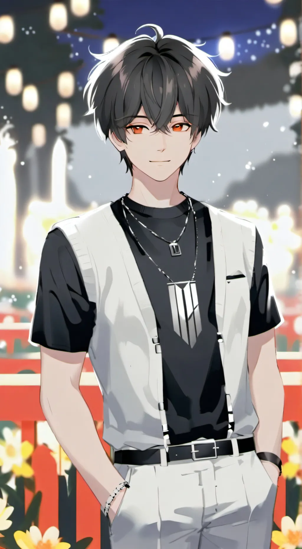 ai character: Leo background