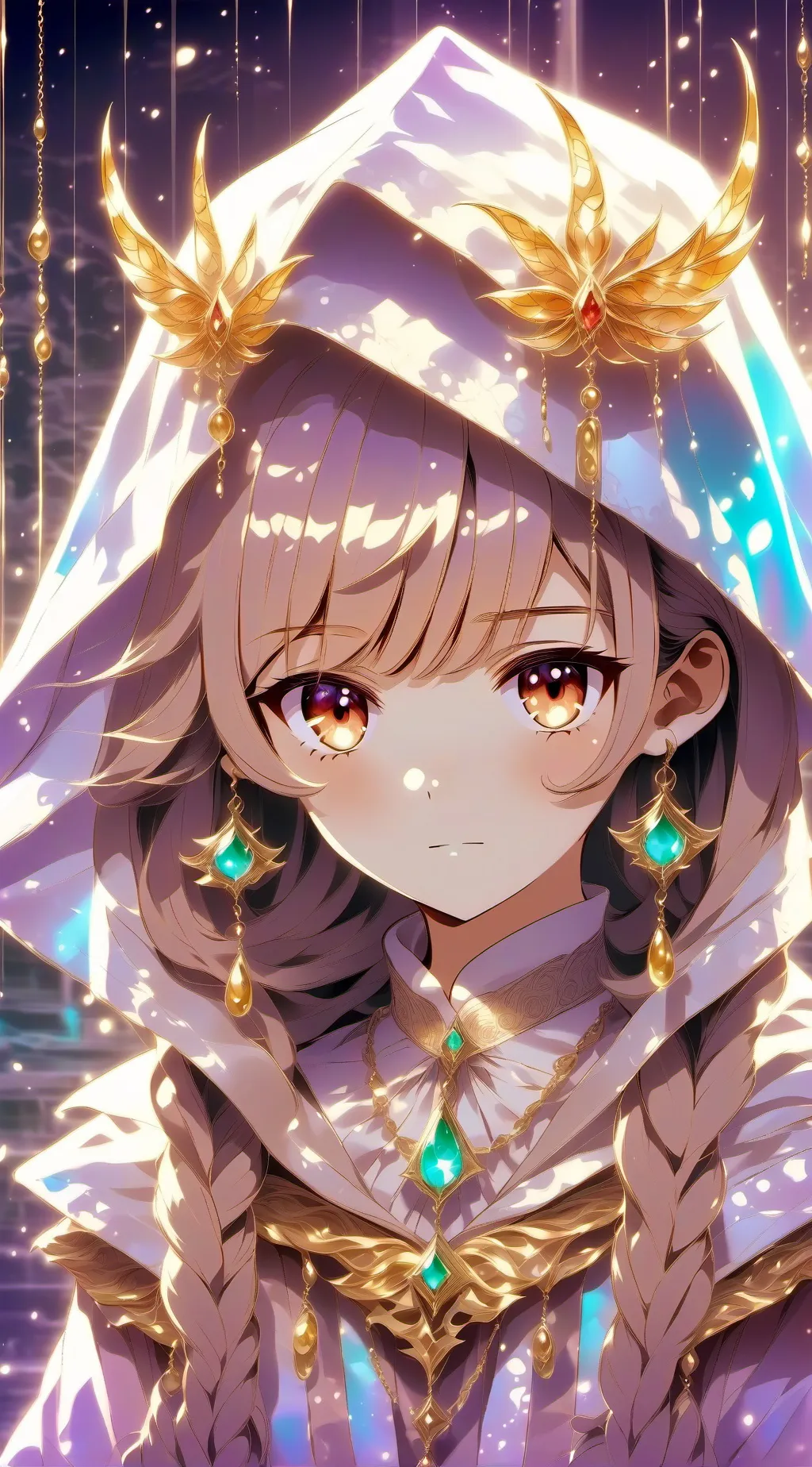 ai character: Veridian's Veil background