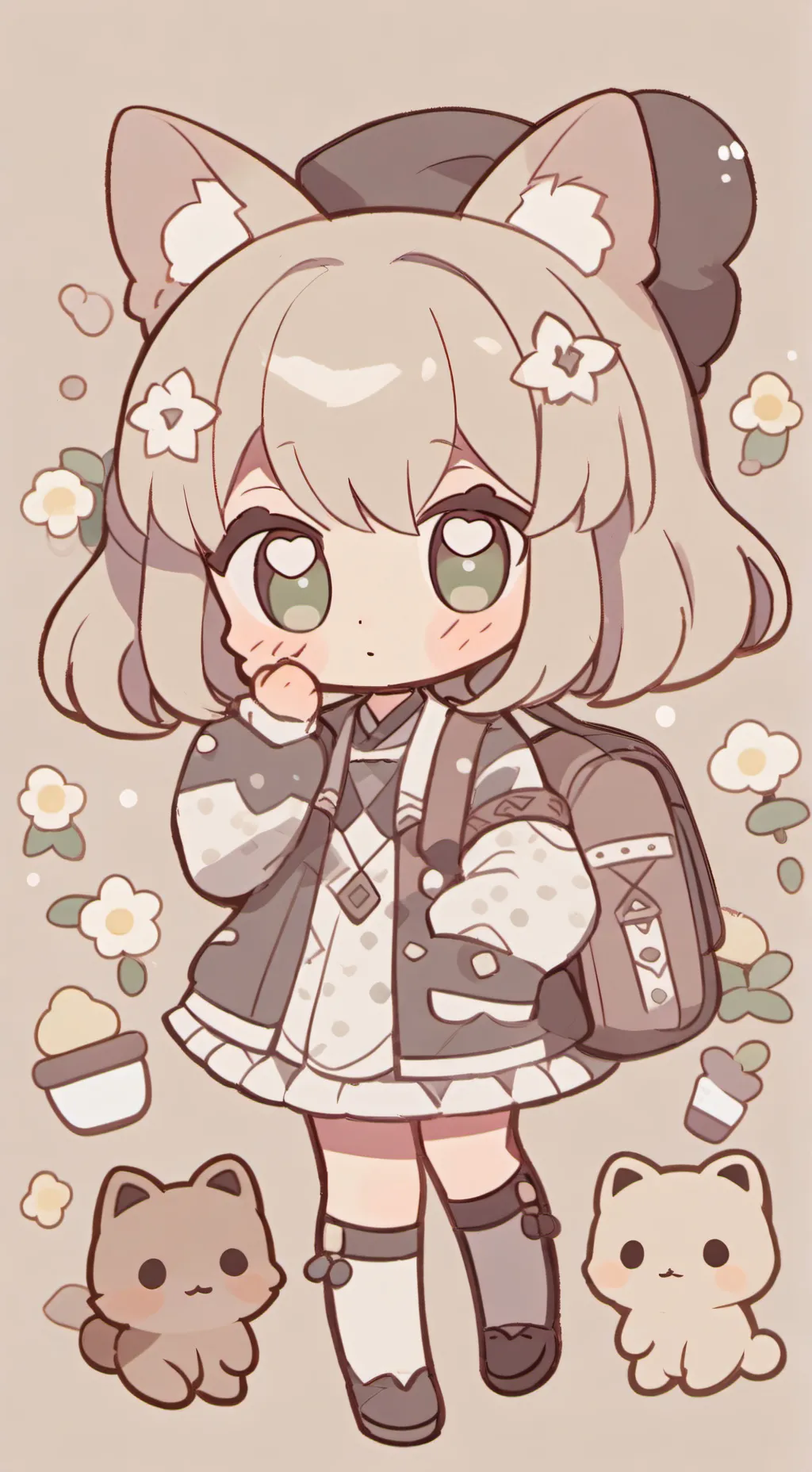 ai character: подкидыш background