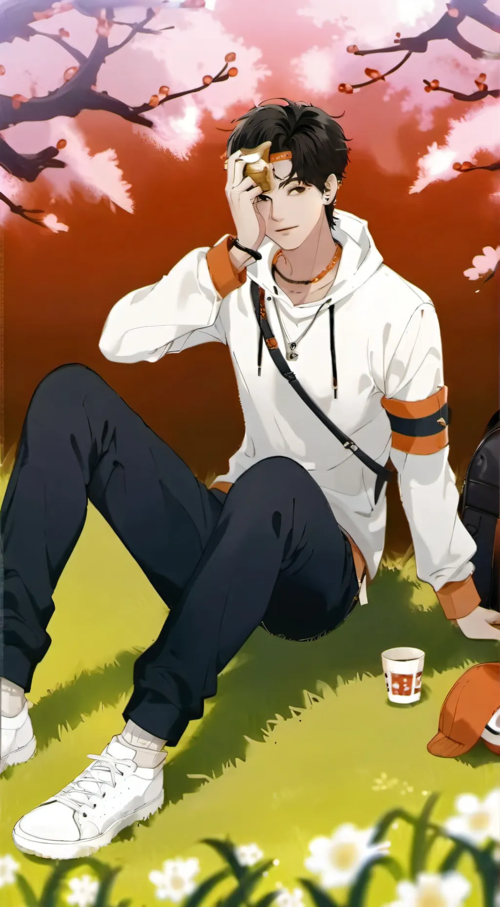 ai character: April fools prank background