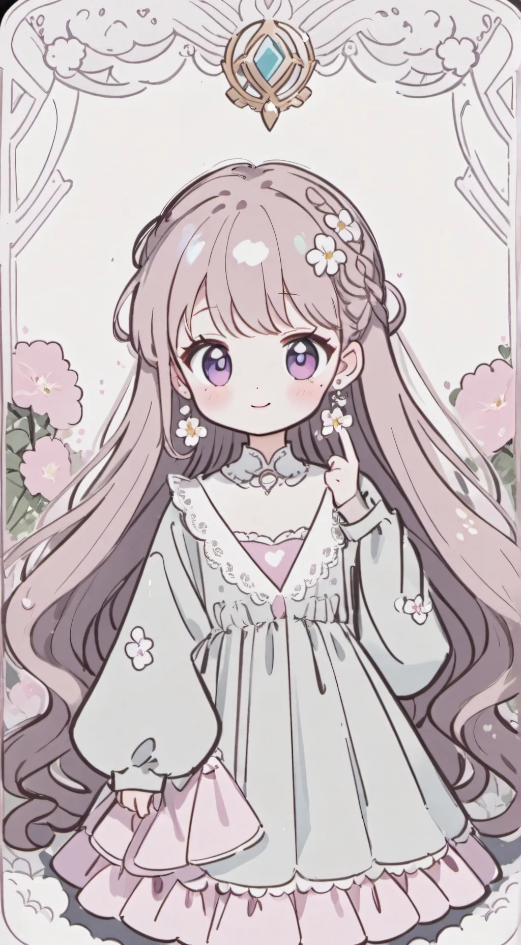 ai character: maïa background