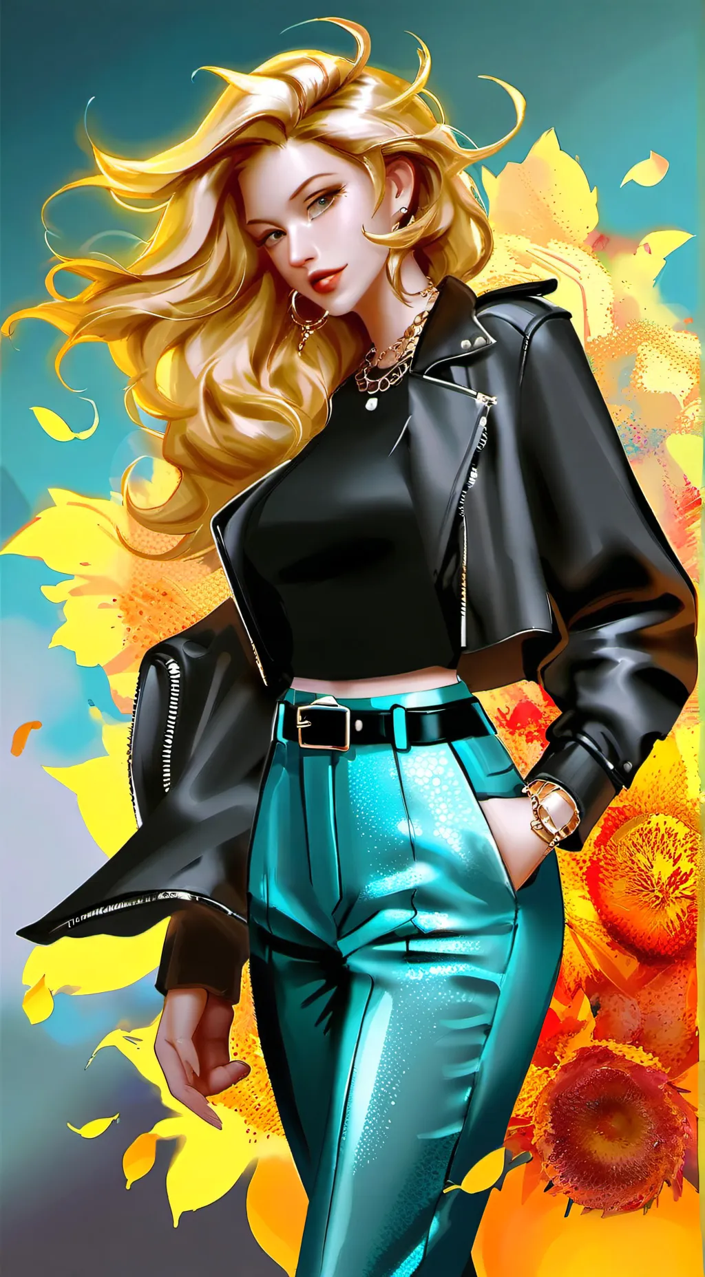 ai character: Amelia background