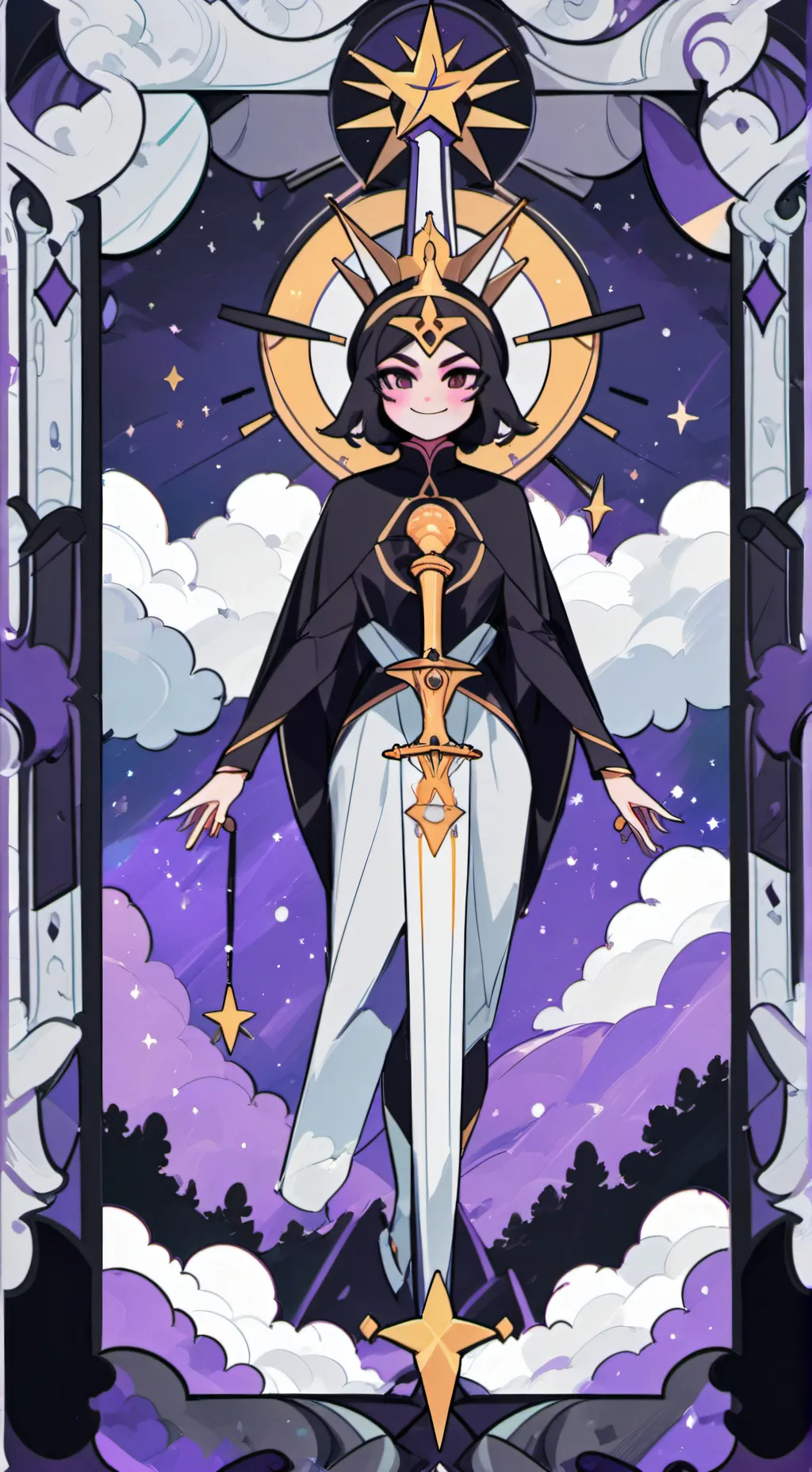 ai character: ~DANDYSWORLD~ background