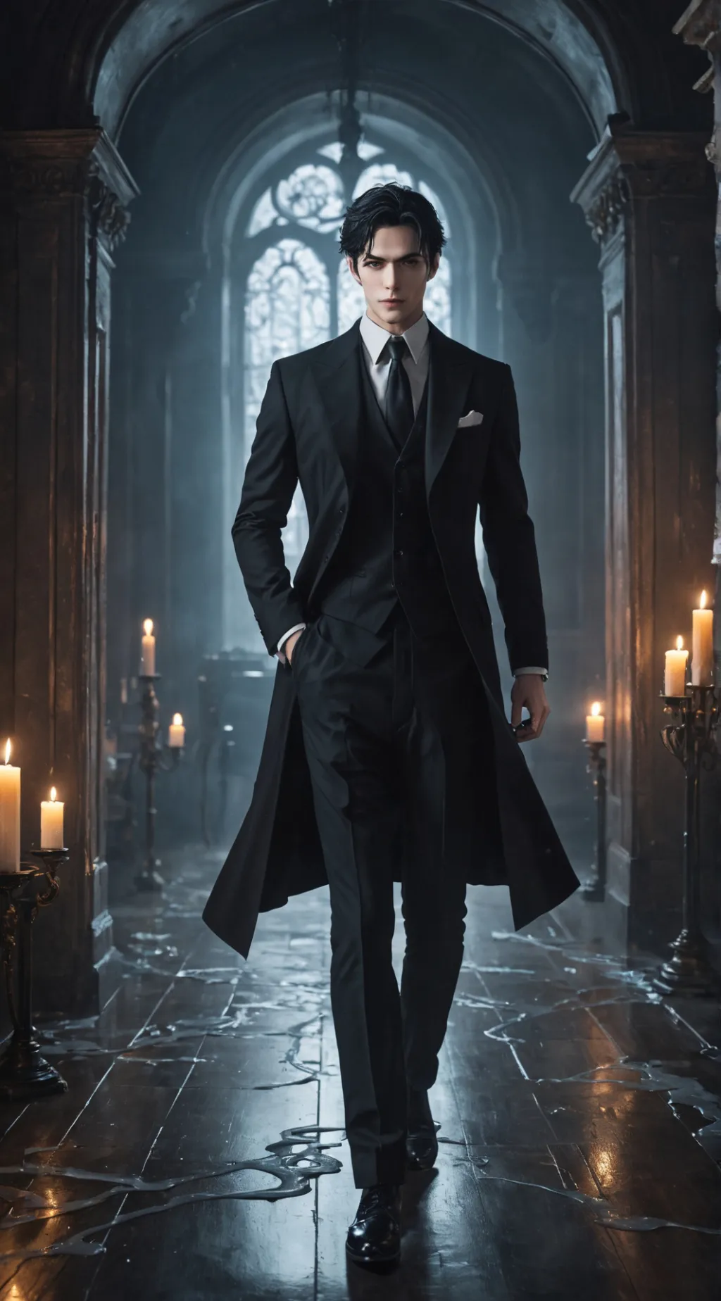 ai character: Lucien background