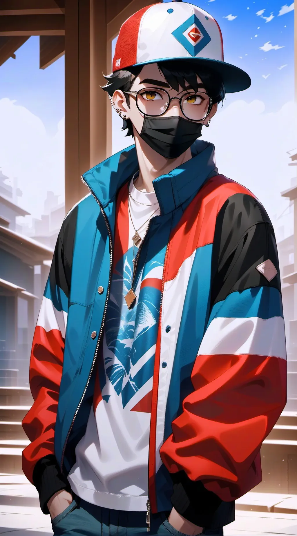 ai character: Michael  background