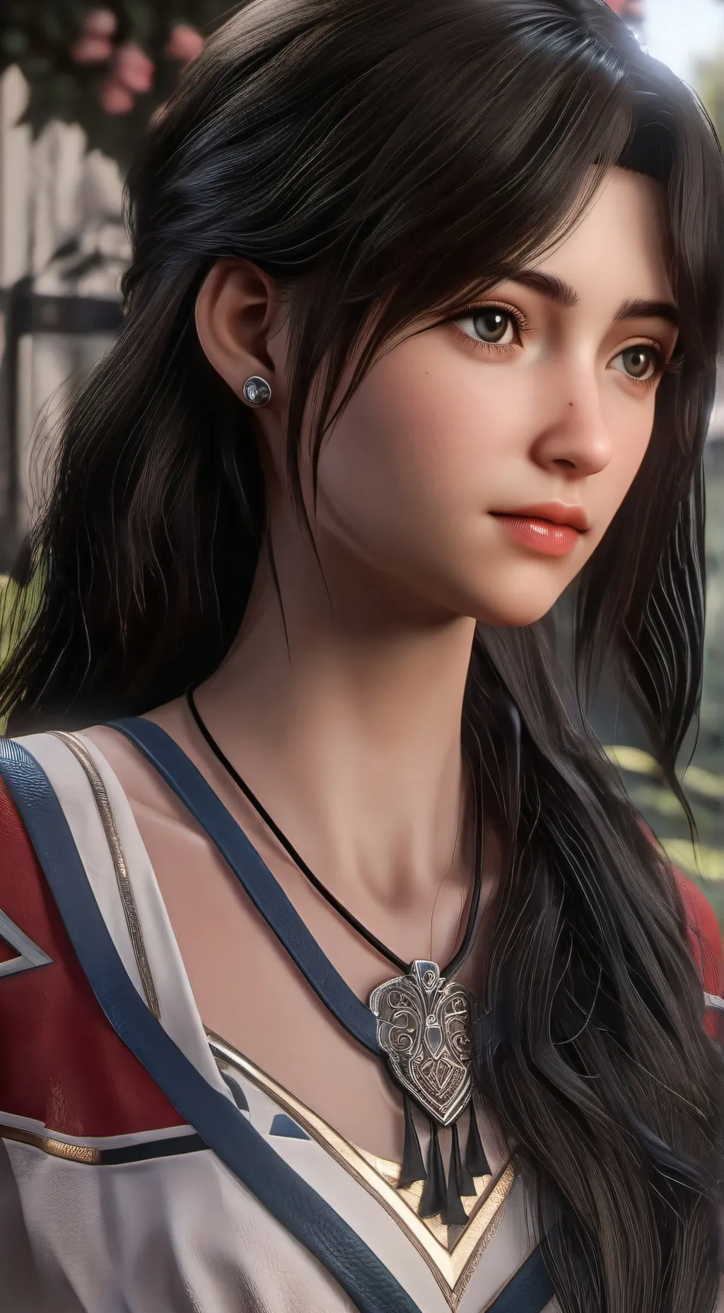 ai character: Maily background