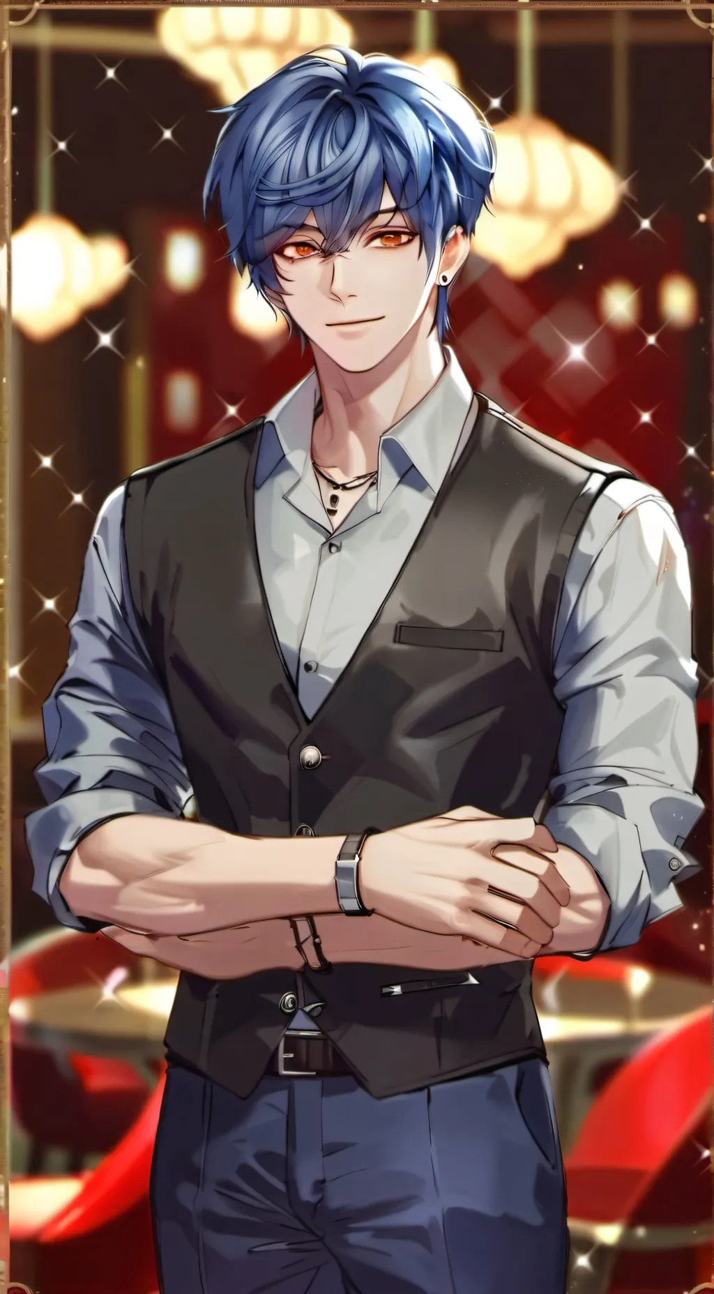 ai character: Oscar  background