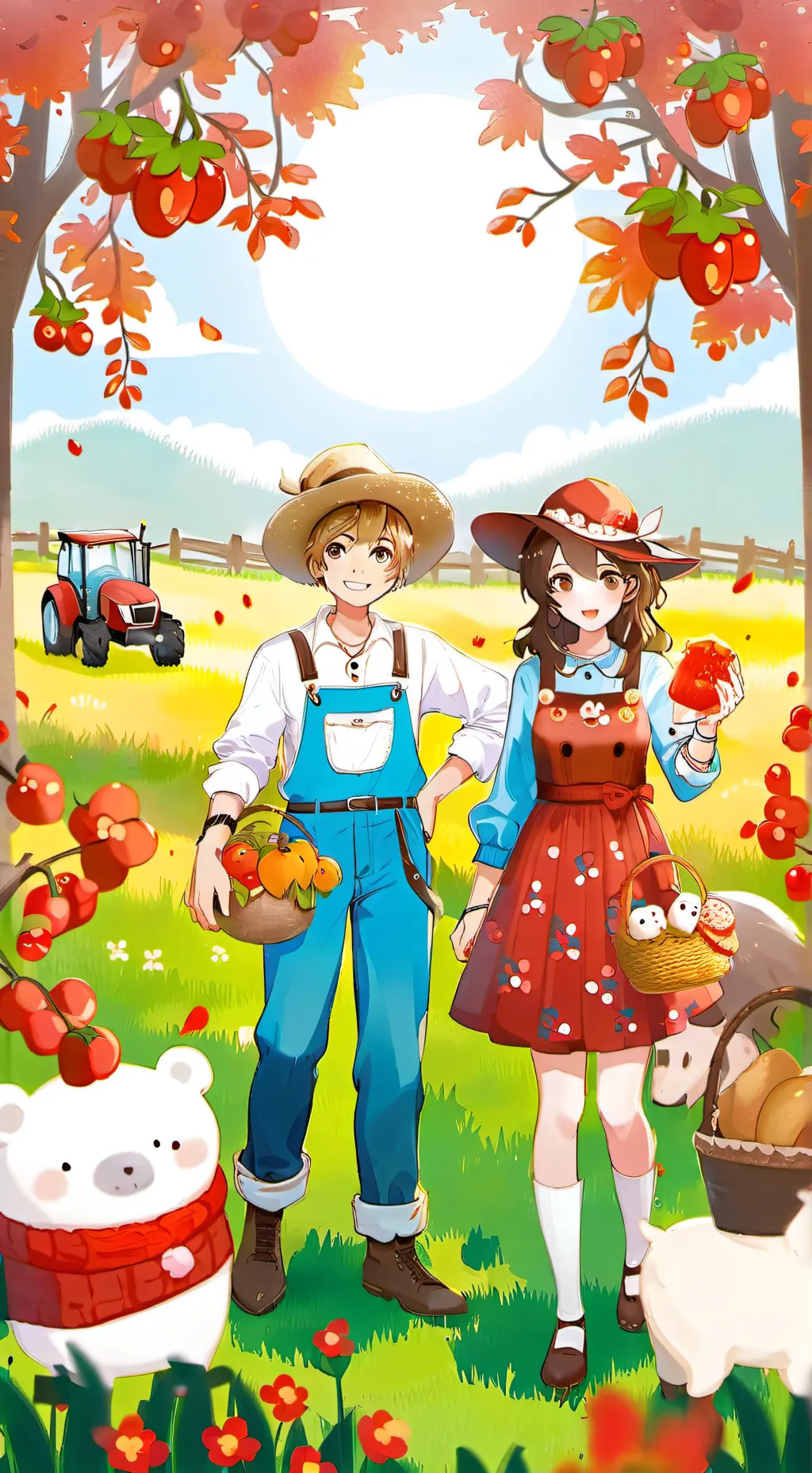 ai character: Story of Seasons background