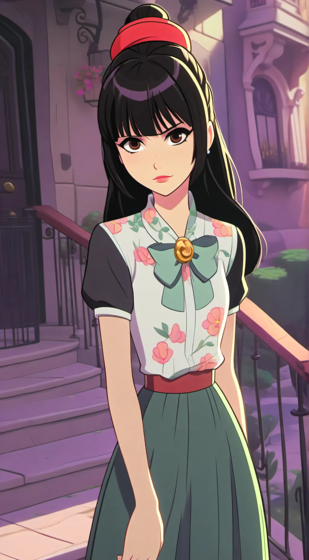 ai character: Ayano background