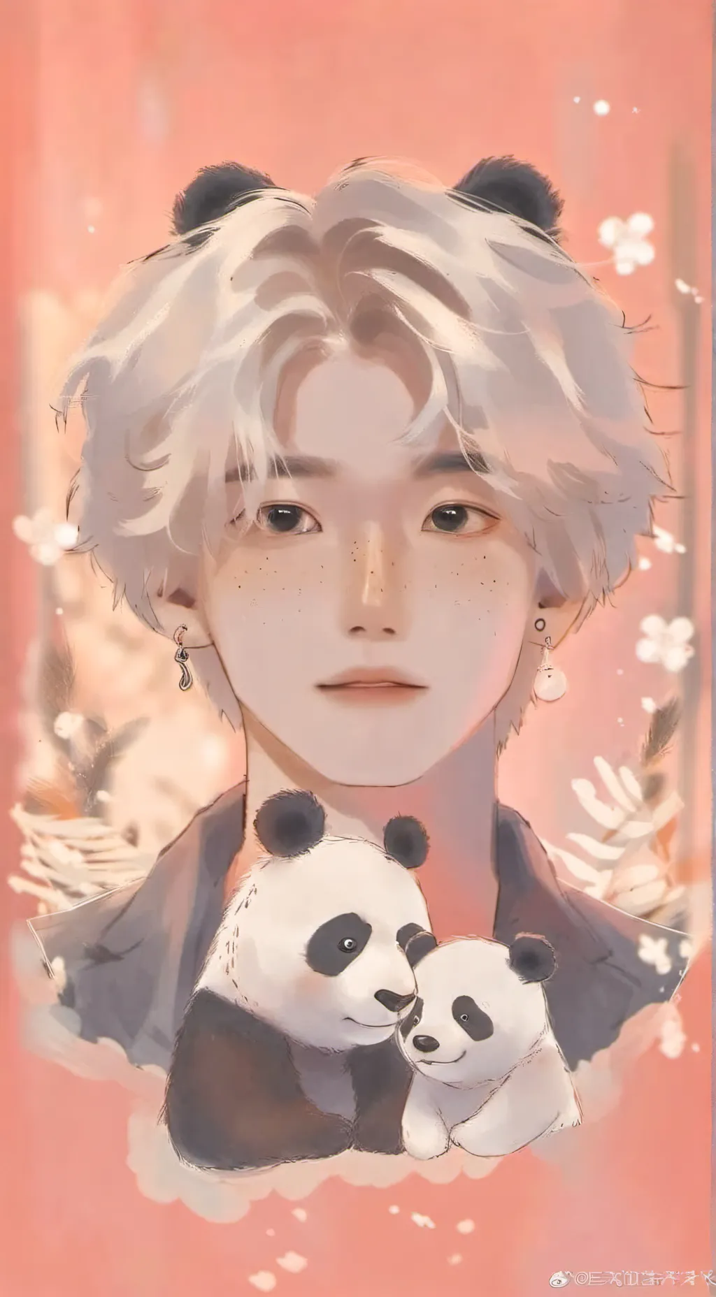 ai character: han jisung en fr background