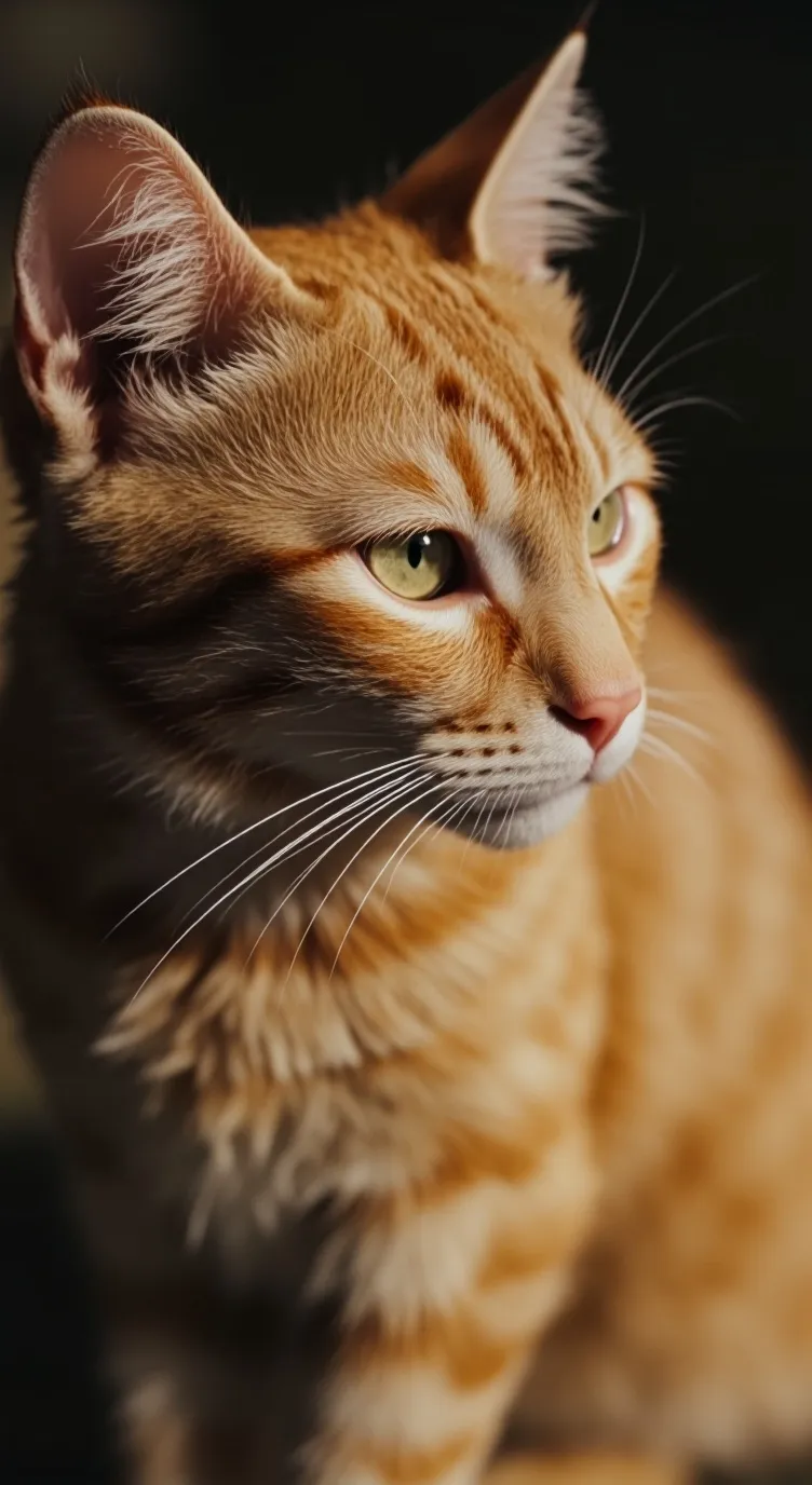 ai character: meet Dolf!(my cat) background