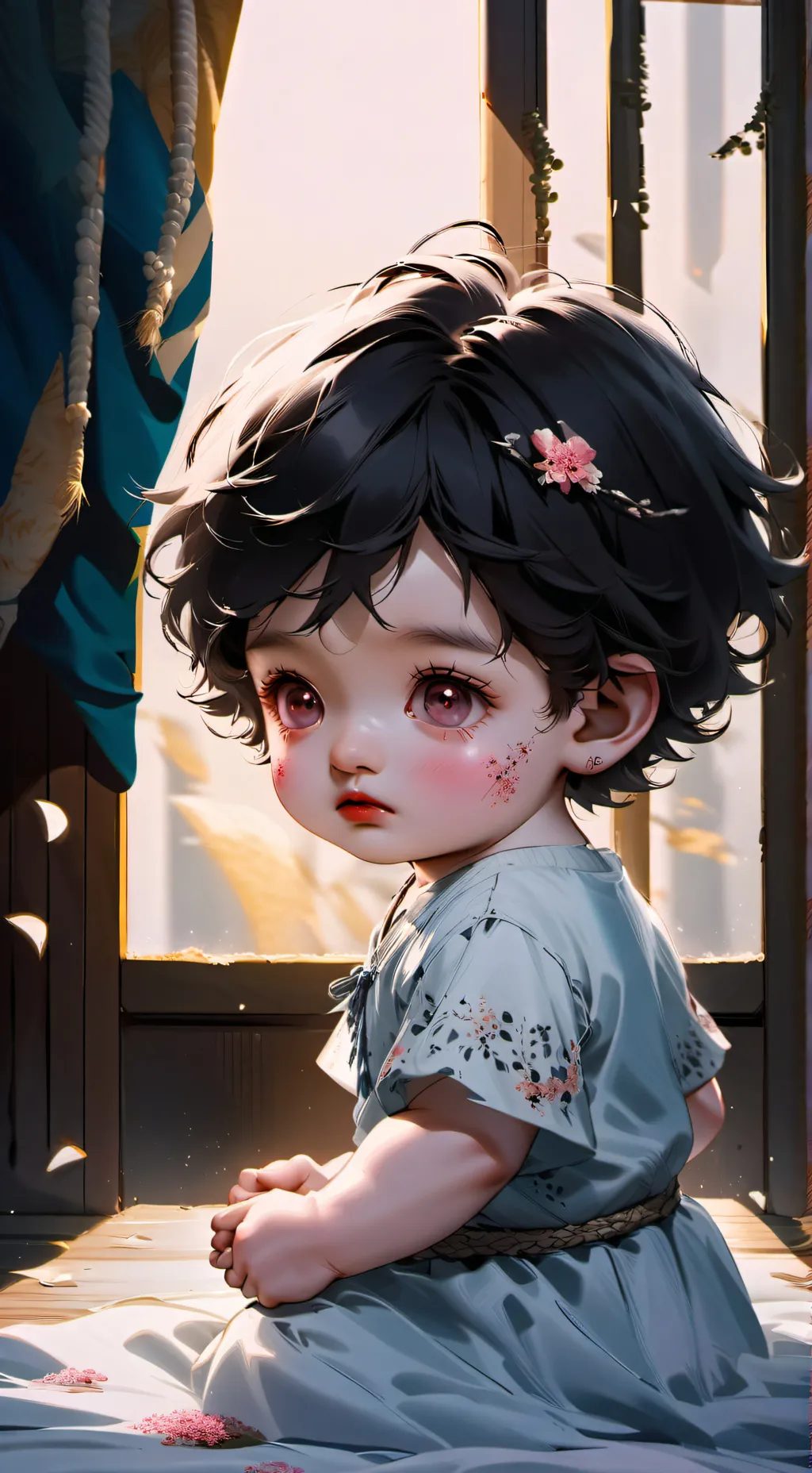 ai character: Lucy  background