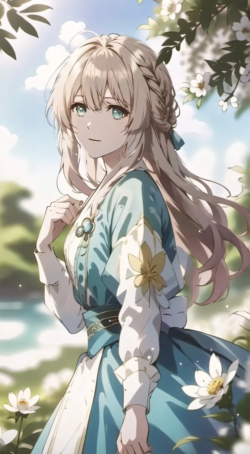 ai character: Cute background