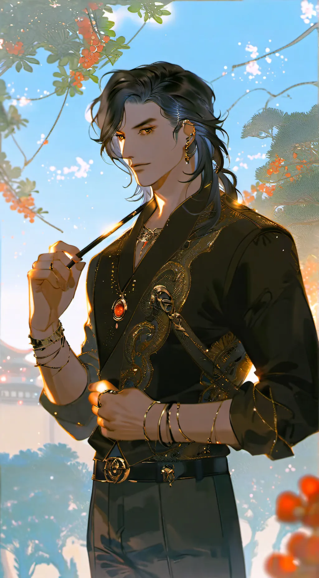 ai character: zumatsu no harén  background