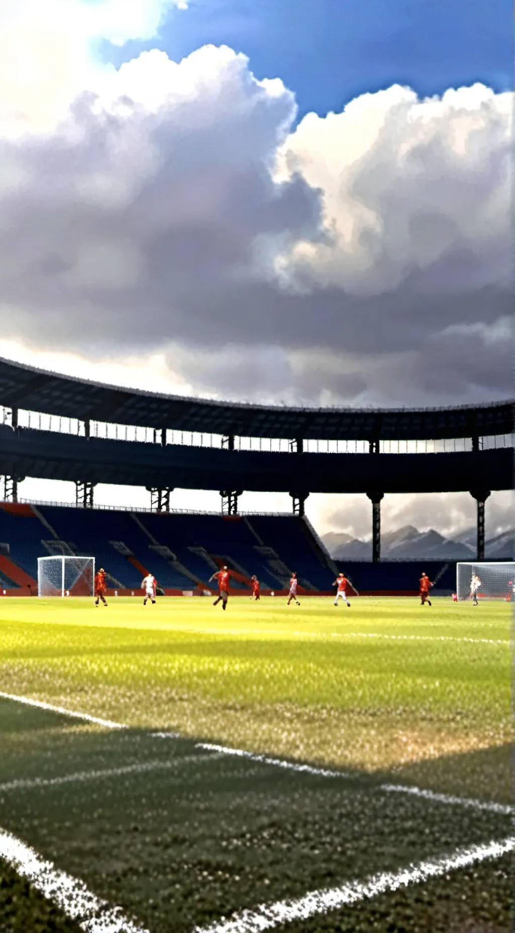 ai character: BLUE LOCK background