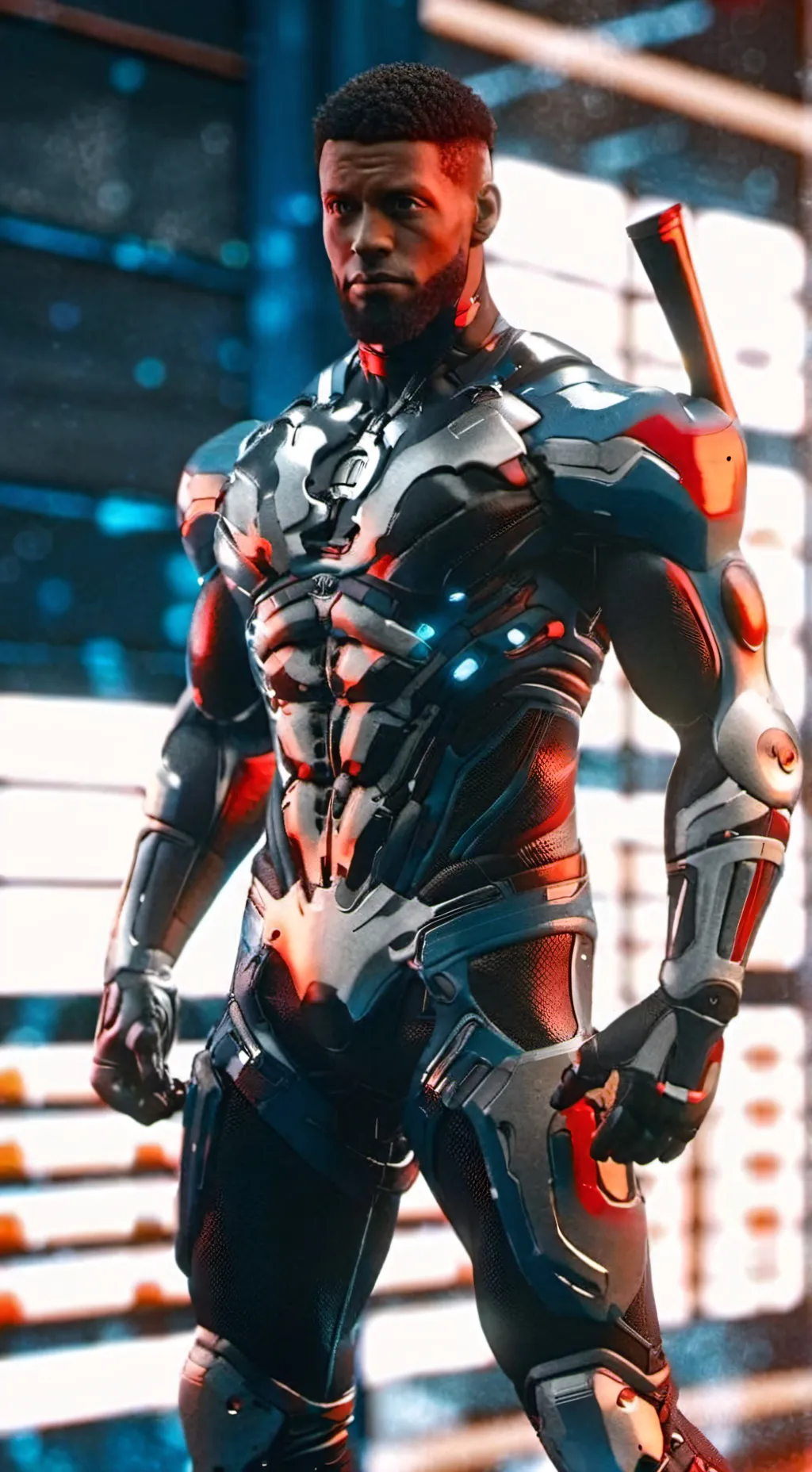 ai character:  Cyborg  background