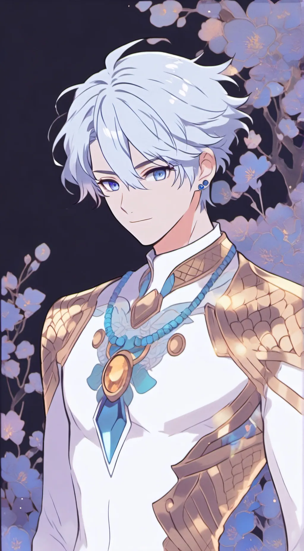 ai character: Nice background