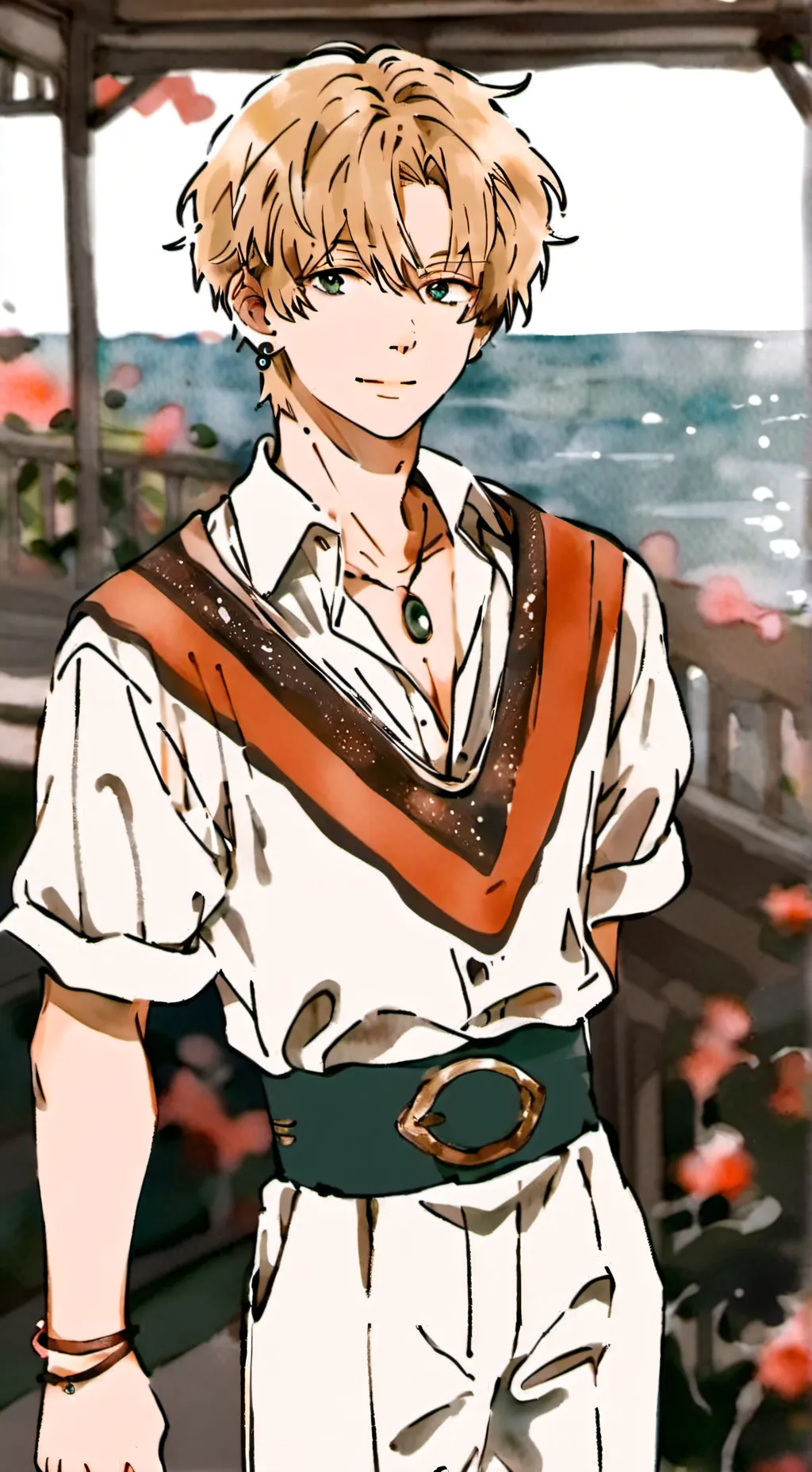 ai character: •Liam• background