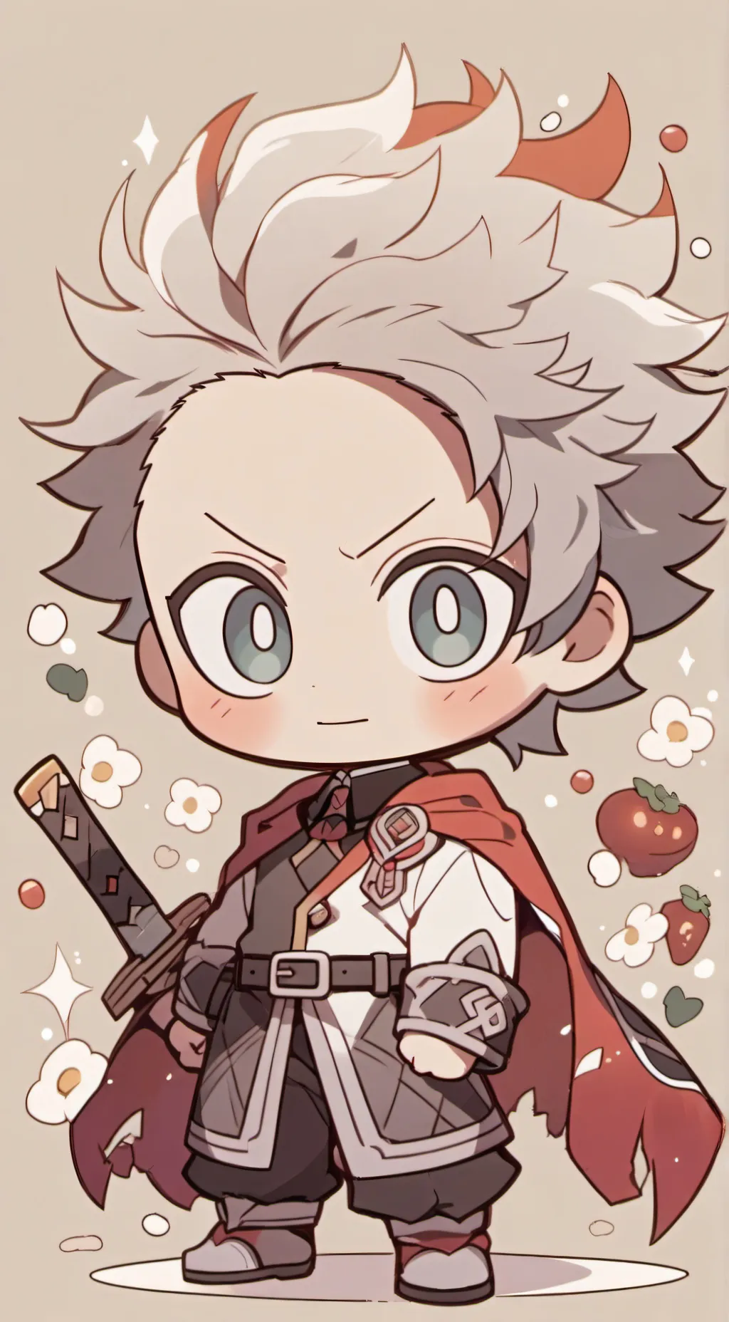 ai character: 🔥shoto🧊 background