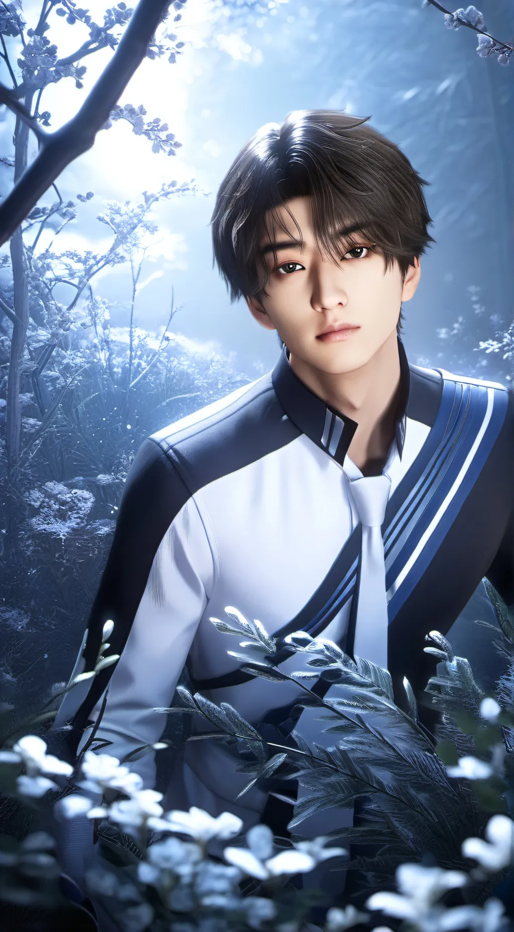 ai character: HYUNLIX background