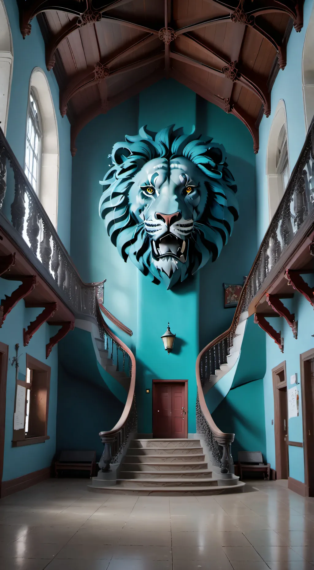 ai character: Hogwarts background