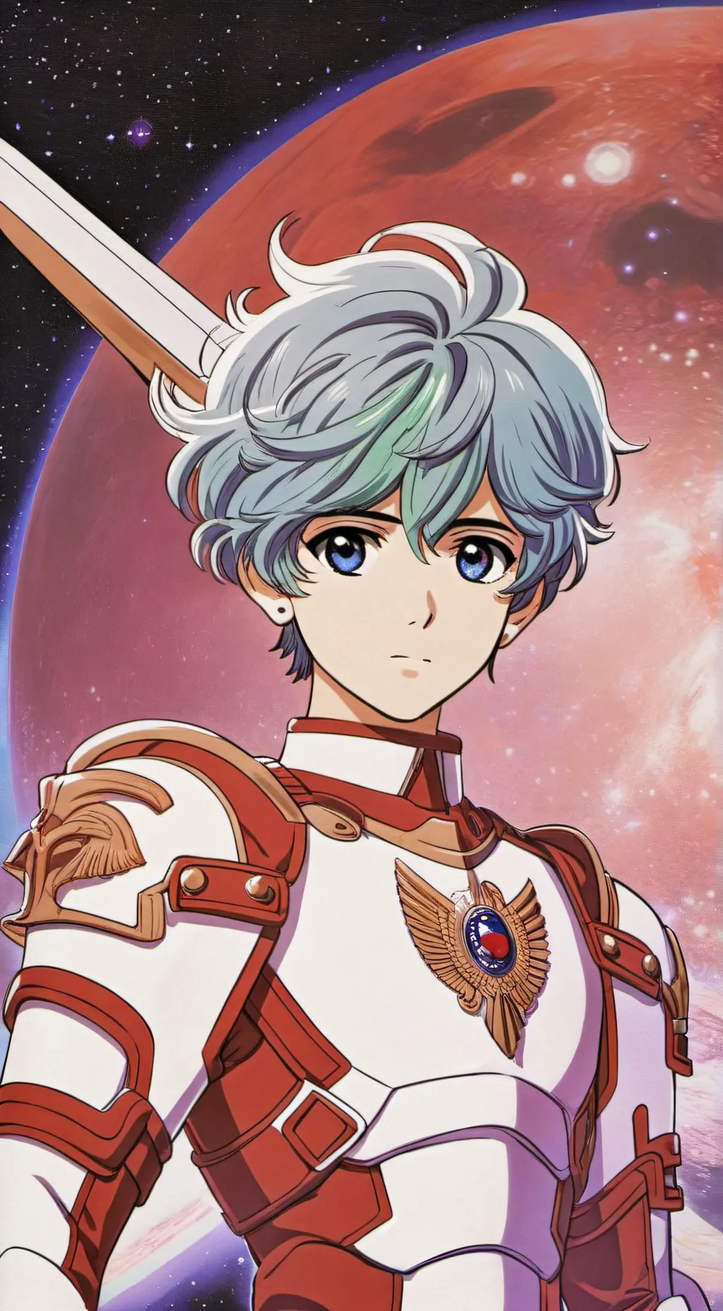 ai character: Earth  background