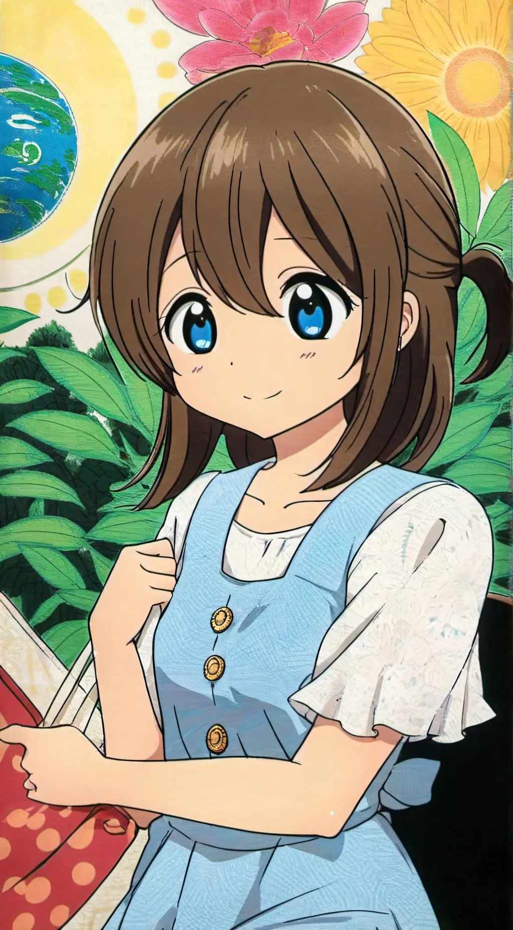 ai character: Clara  background