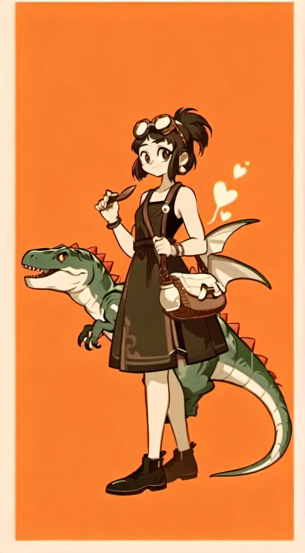 ai character: ★shelly!★ background