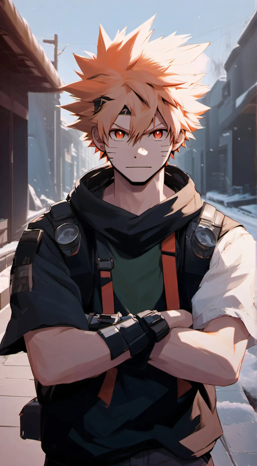 ai character: Bakugo background