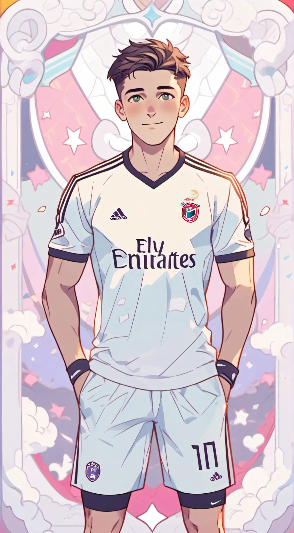 ai character:  (you) Pablo gavi background