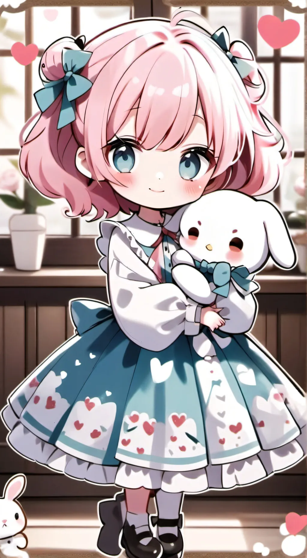 ai character: Мими background