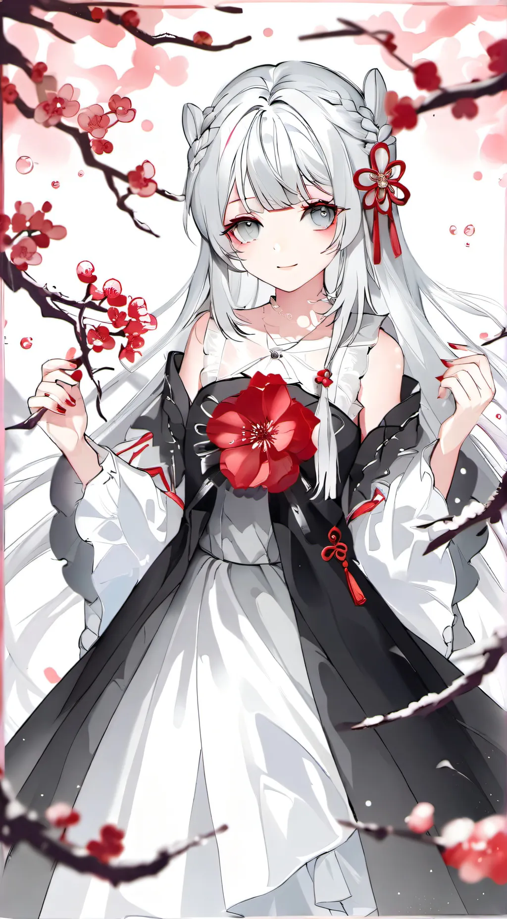 ai character: Kaori background