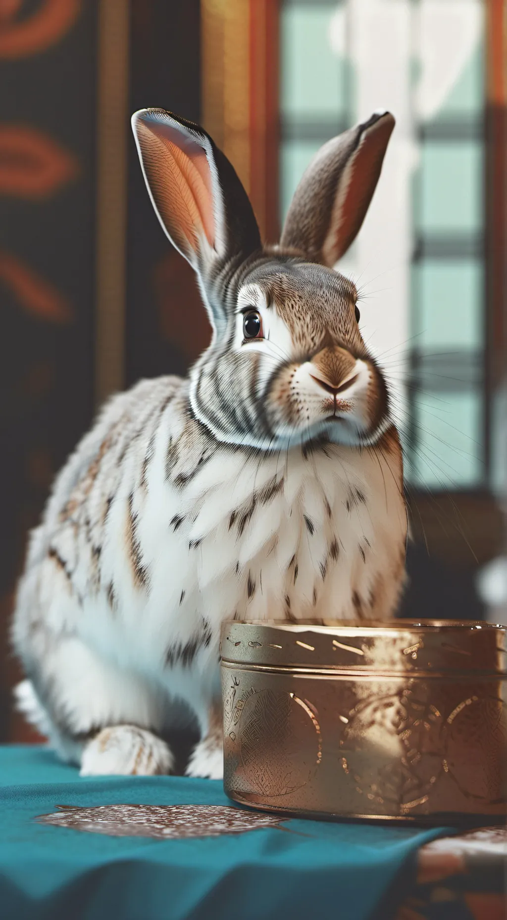 ai character: my bunny lizzy background