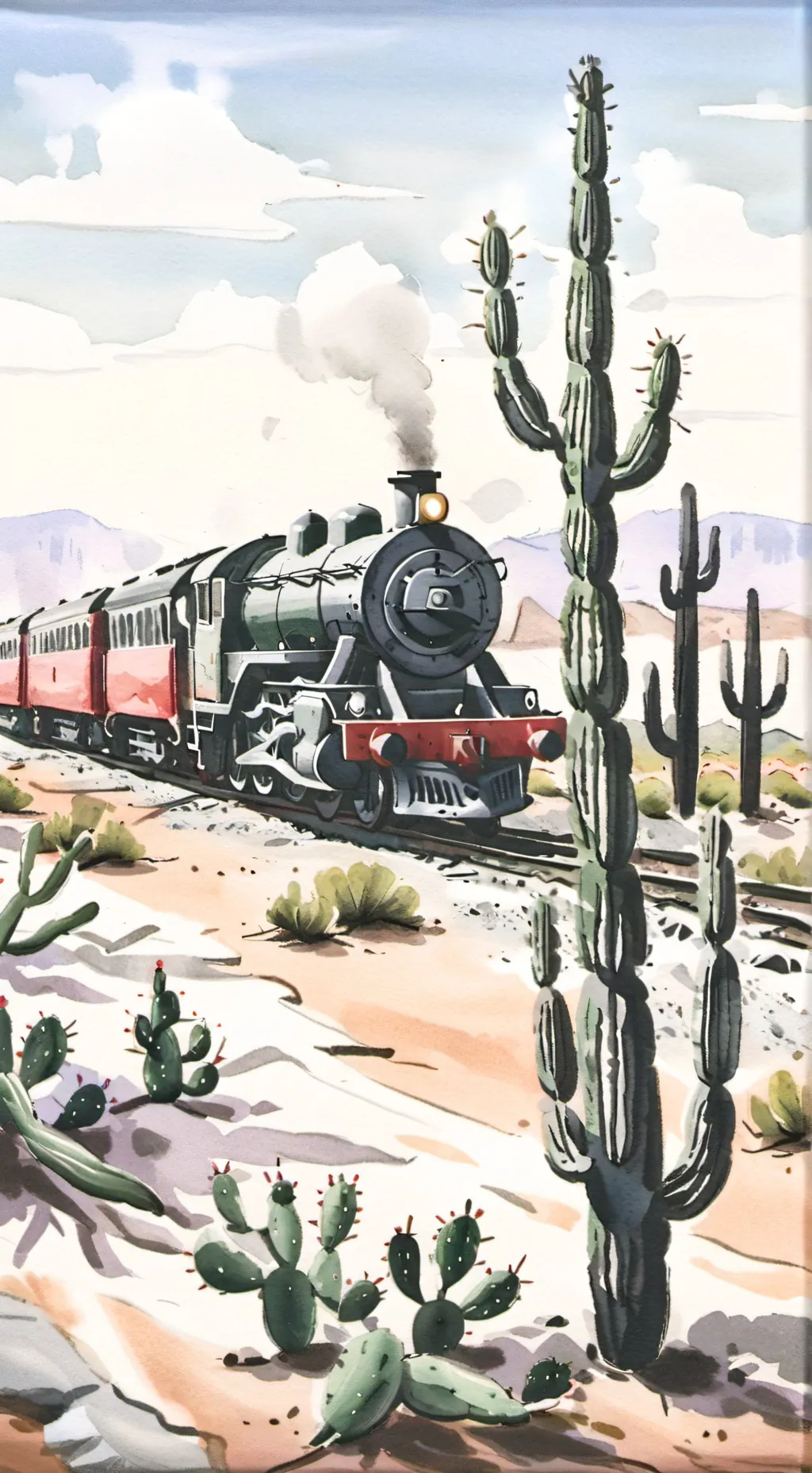 ai character: Dead rails+ background