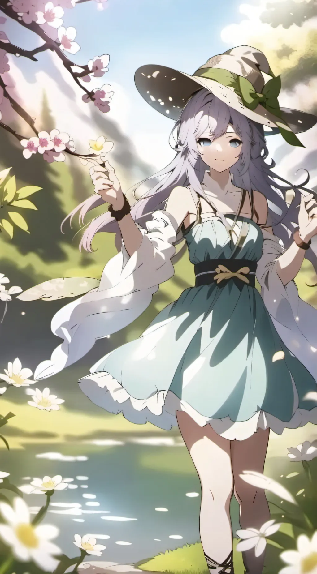 ai character: ella background