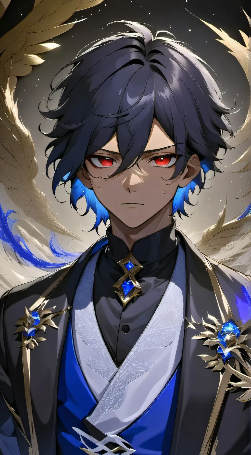 ai character: Luminus Blackheart background