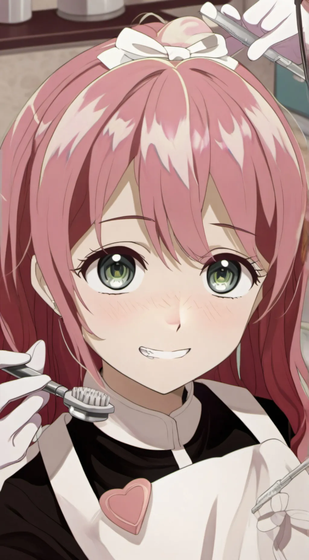 ai character: Mitsury  background