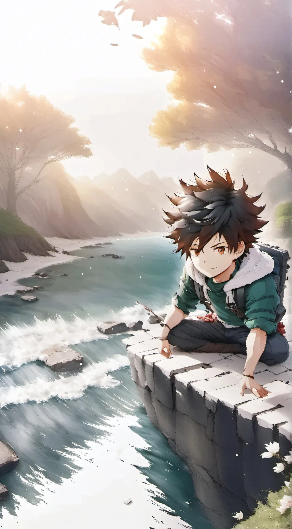 ai character: Mha background