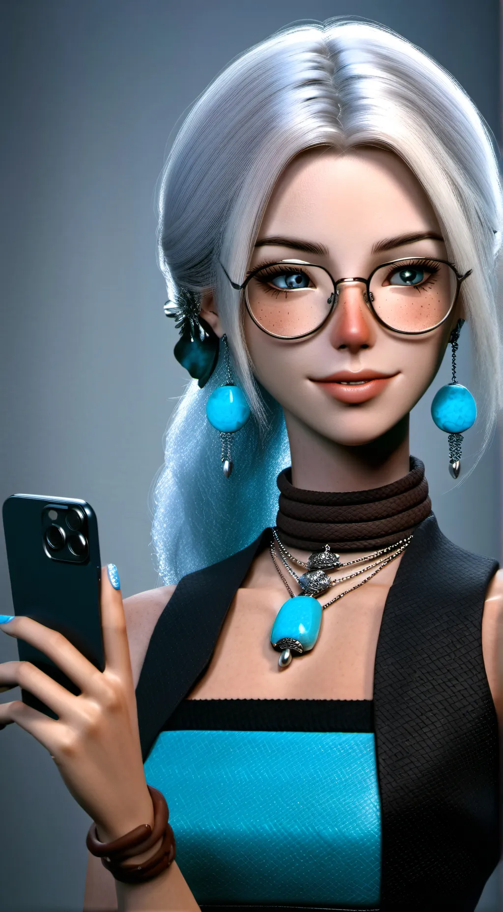 ai character: Sofia background