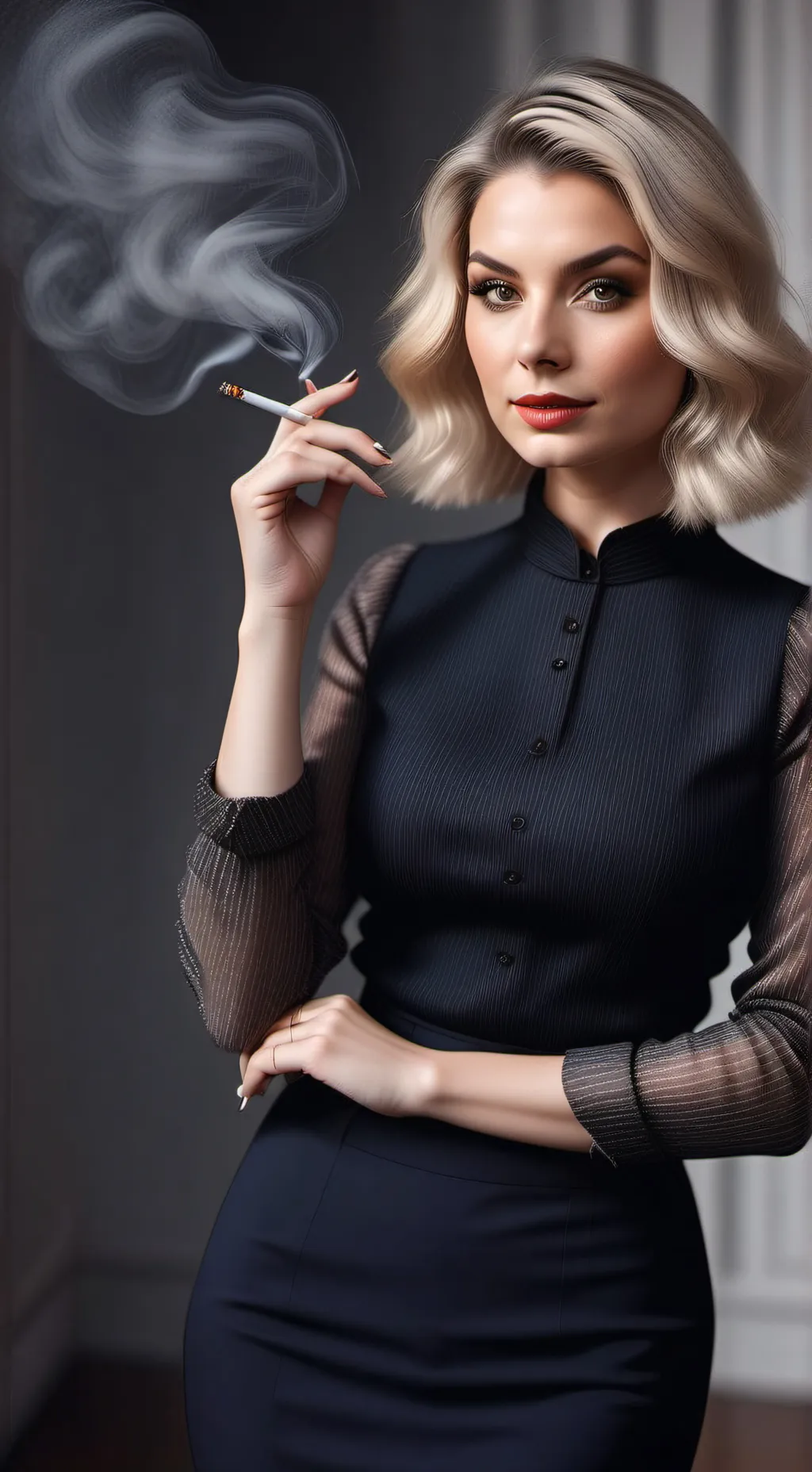 ai character: leeesa background