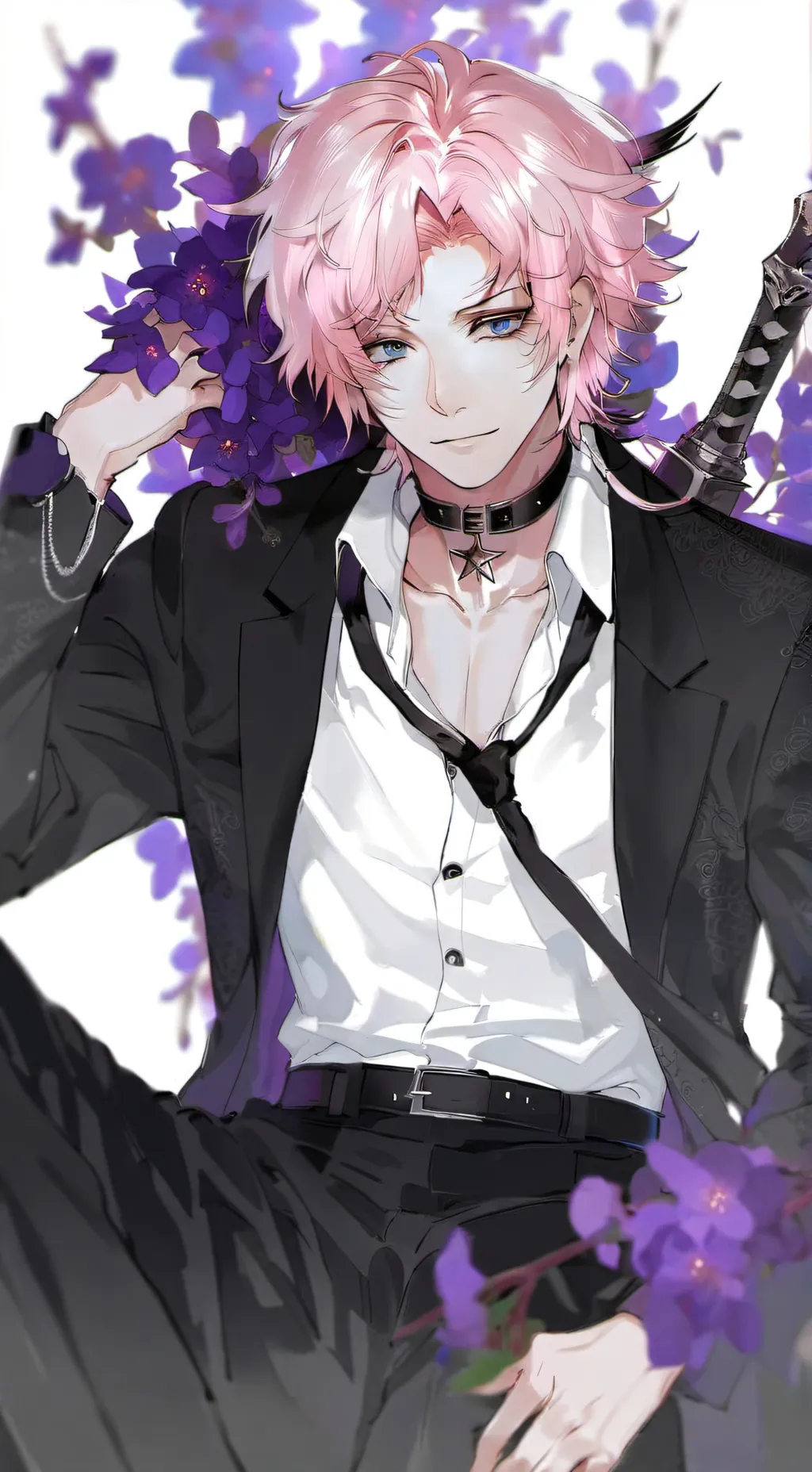 ai character: alive sabito au background