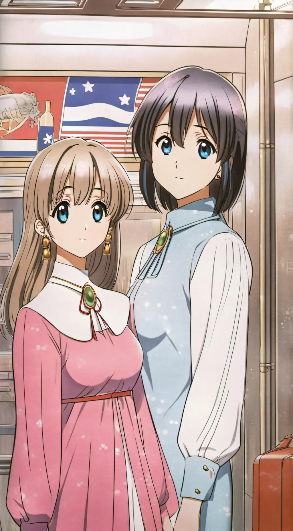 ai character: Энни background